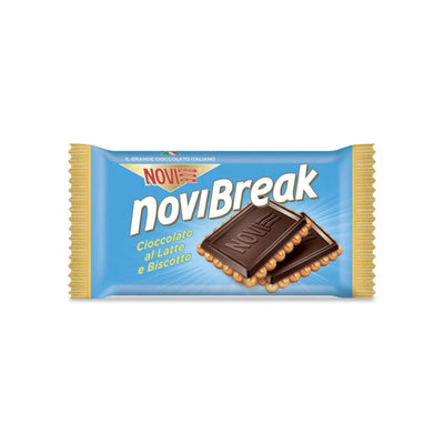 Espositore Novi Break Biscotto con Cioccolato al Latte 45gr (24PZ)