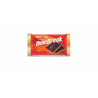 Espositore Novi Break Biscotto con Cioccolato Fondente 45gr (24PZ)