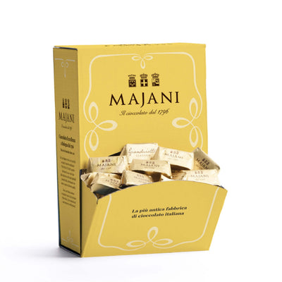 Majani Espositore Bocca di Lupo Gianduiotto Classico alle Nocciole Senza Glutine 2 Kg (200PZ)
