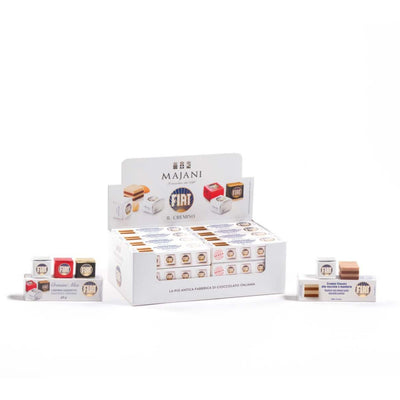 Majani 48 Astucci 4 Dadi Cremini Mix Fiat Classico Noir Extranoir Senza Glutine 3 x 41 g