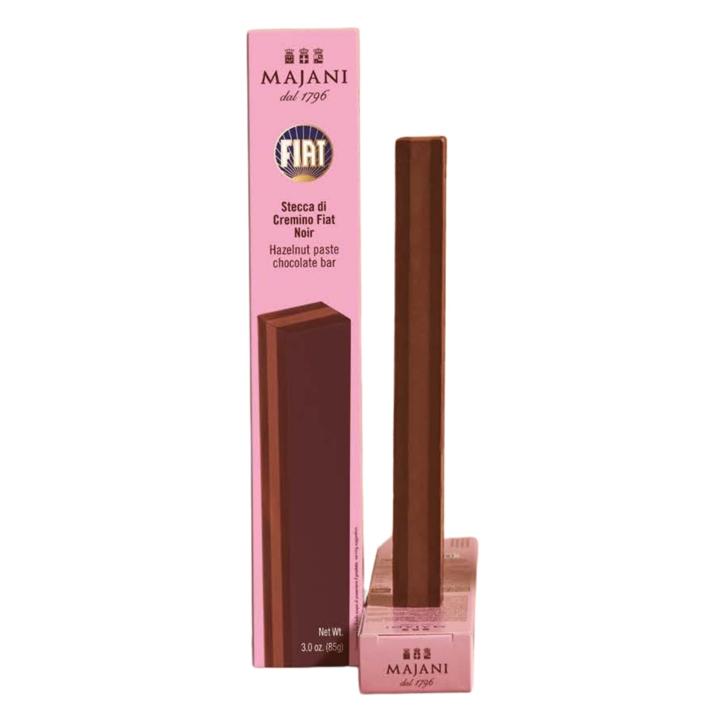 Majani Stecca Cremino Noir Fiat Mandorle Nocciole e Cacao Senza Glutine 85 g (16PZ)