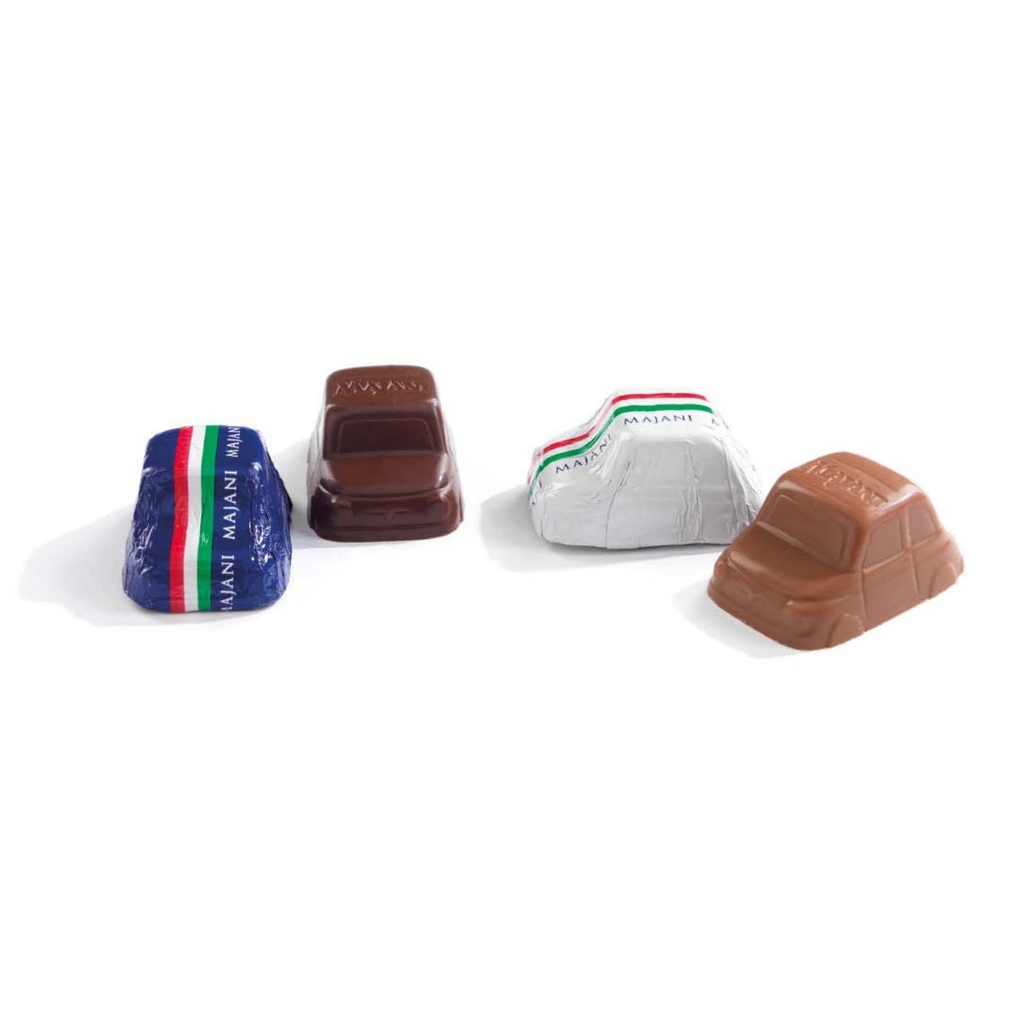 Majani Cinquini Cioccolatini Fiat 500 Latte e Fondente Ripieno Crema Fiat Senza Glutine 4 kg (392PZ)