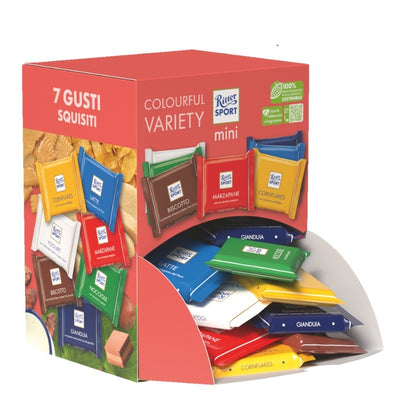 Espositore Ritter Sport Mini Colorful Variety (72PZ)