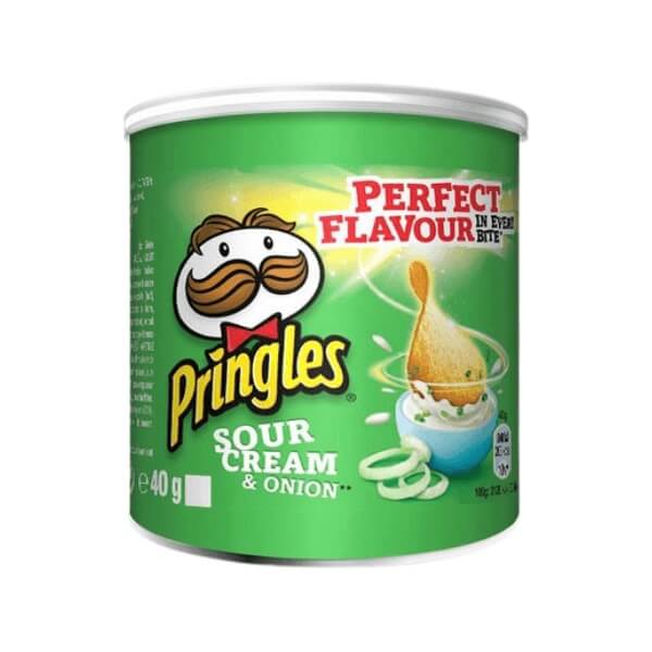 PRINGLES SOUR CREAM & ONION 40gr