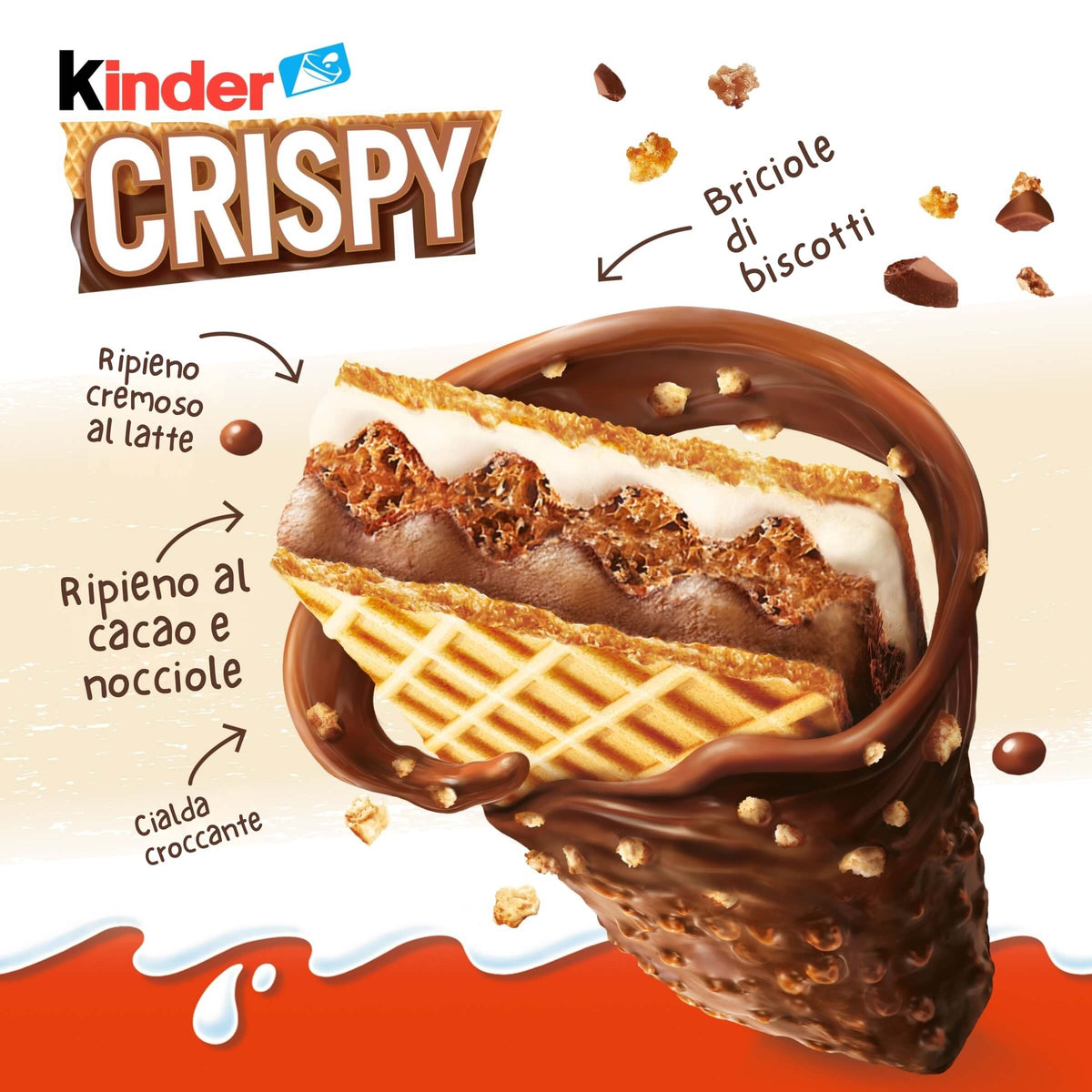 Ferrero Snack Kinder Crispy T1 34 gr (14PZ)