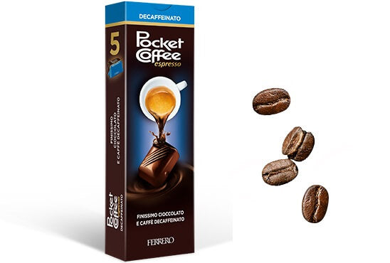FERRERO - DISPLAY POCKET COFFEE DECAFFEINATO (12x5PZ)