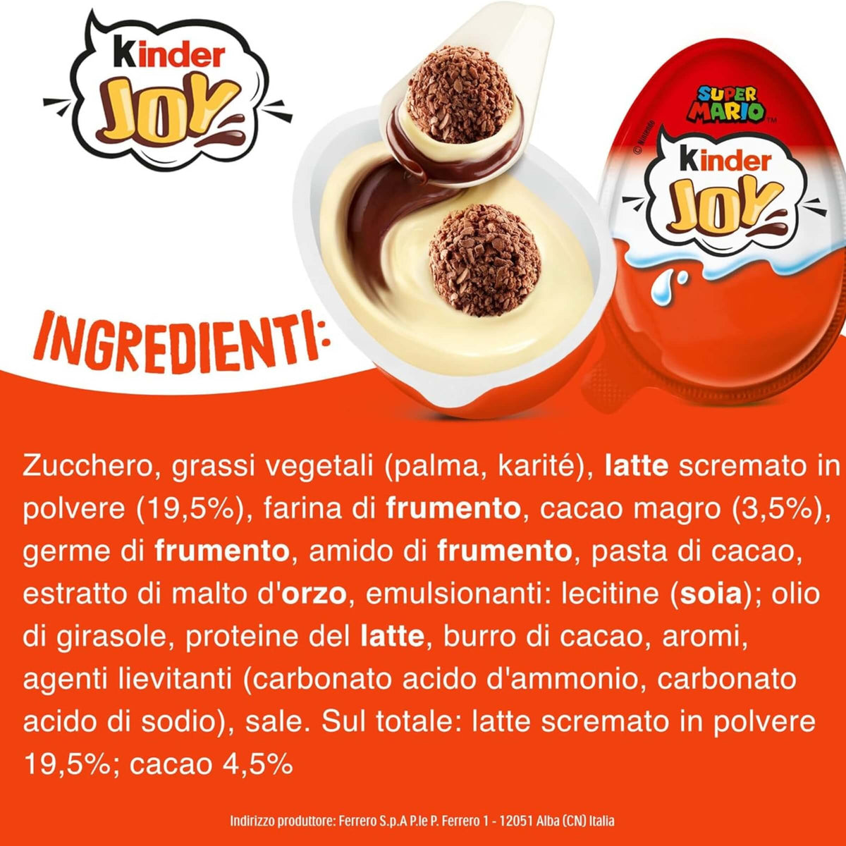 Ferrero Kinder Joy T1 (36PZ)