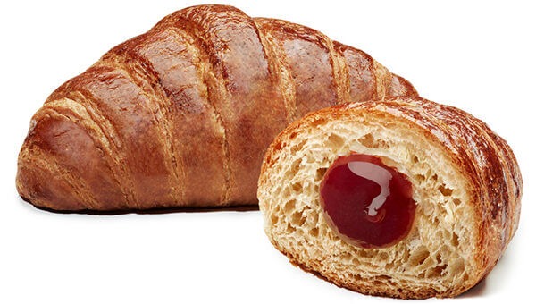 Croissant Abaribi pasta sfogliata cinque cereali con frutti rossi confezione 16pz