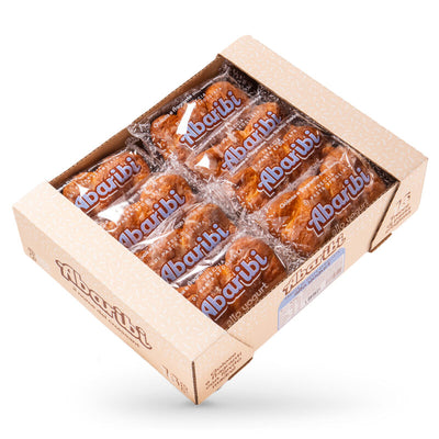 TRECCIA DI PASTA SFOGLIATA ALLO YOGURT ABARIBI (16PZ)