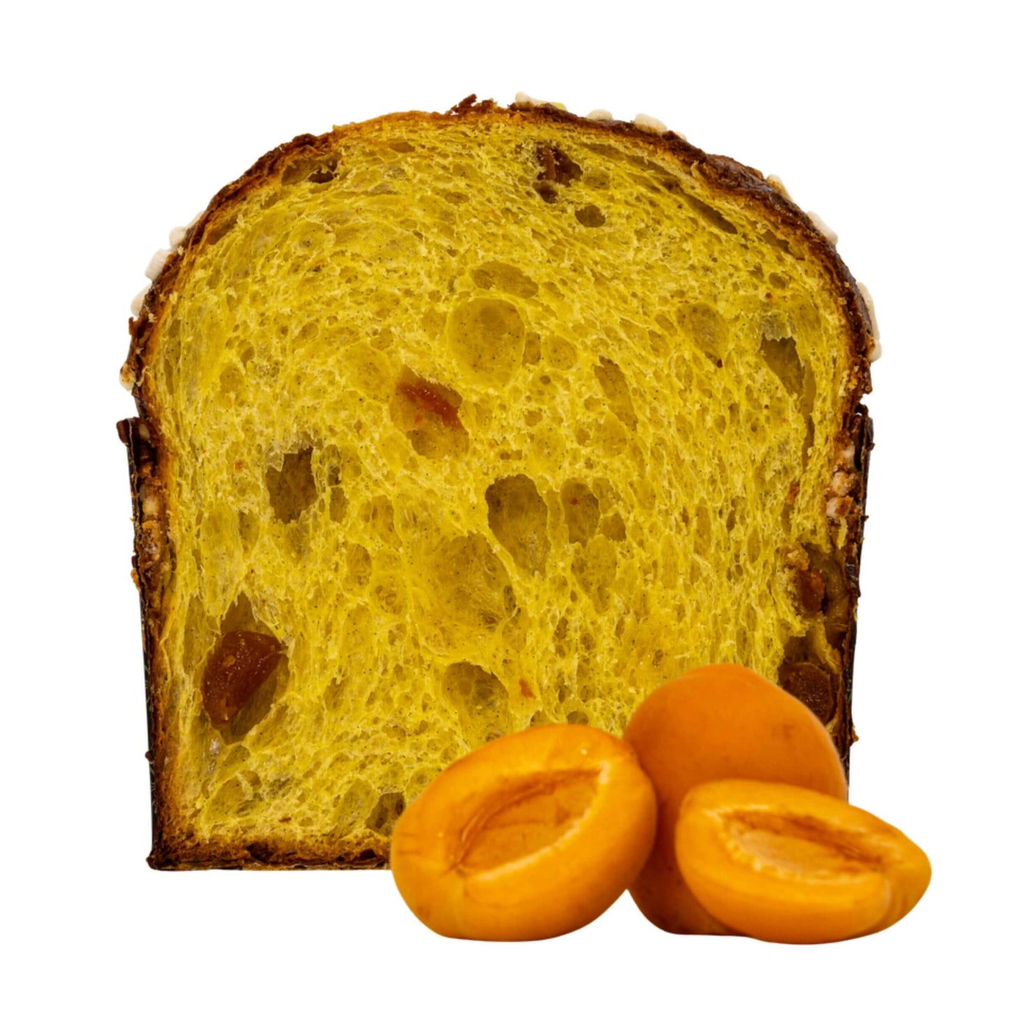 La Marianna Panettone Oriana con Albicocche e Glassa alle Mandorle in Scatola 1 kg