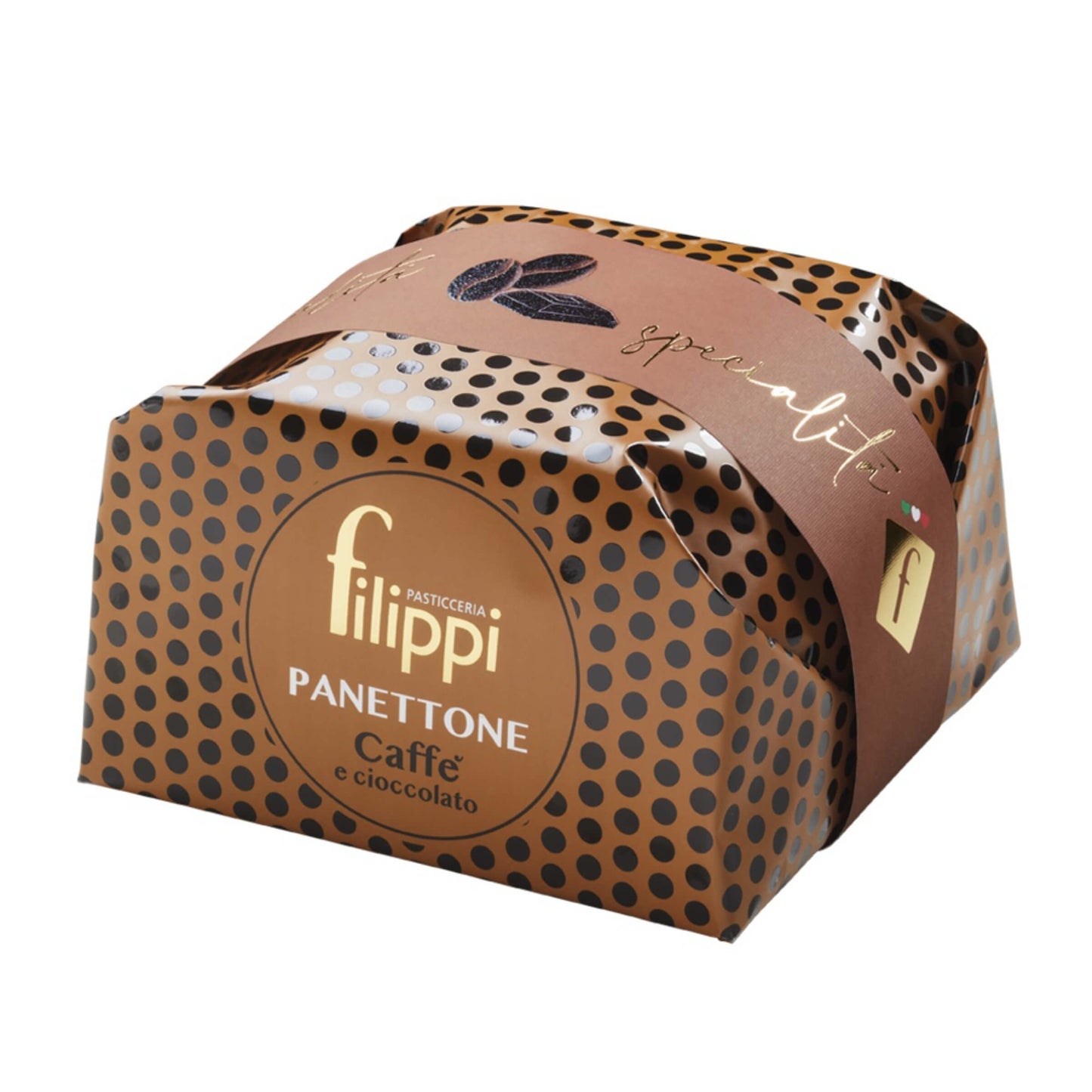 FILIPPI Panettone al caffe' con cioccolato fondente 1000g