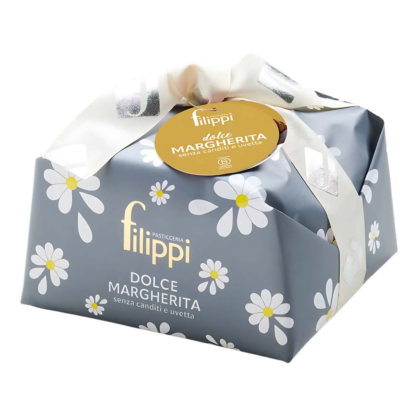 FILIPPI Panettone Margherita 100% olio evo senza canditi e uvetta 1000g
