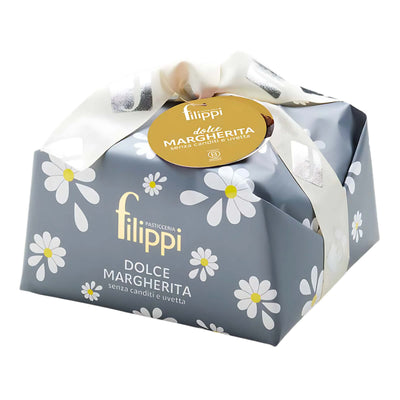 FILIPPI Panettone Margherita 100% olio evo senza canditi e uvetta 1000g