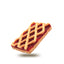 CUOR DI CROSTATA FALCONE TRANCIO 60gr FRUTTI ROSSI (13PZ)