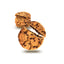 COOKIES FALCONE CUOR DI GIANDUIA E CIOCCOLATO 50gr (13PZ)