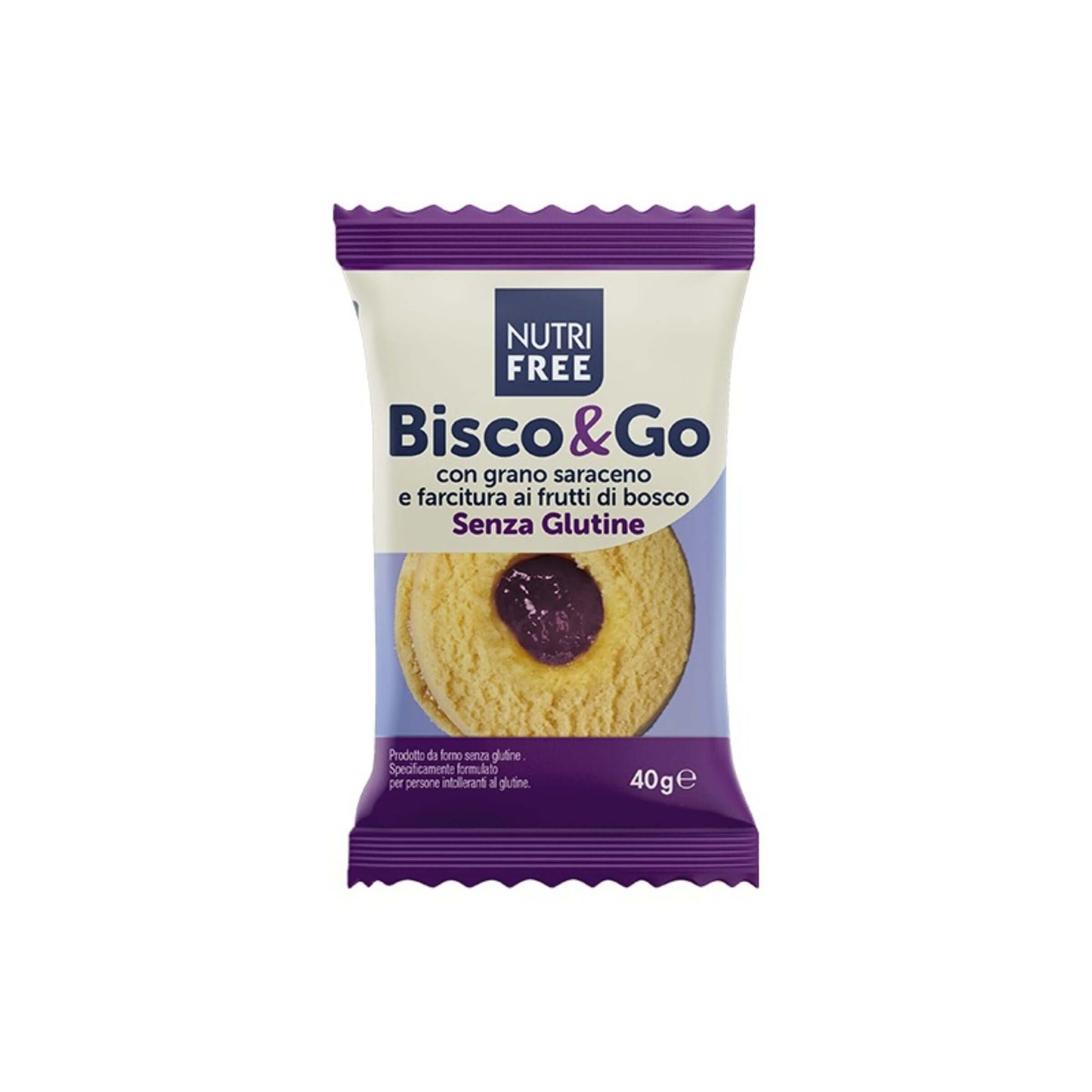 Espositore Nutrifree Bisco&Go Biscotti Senza Glutine 40g (32PZ)
