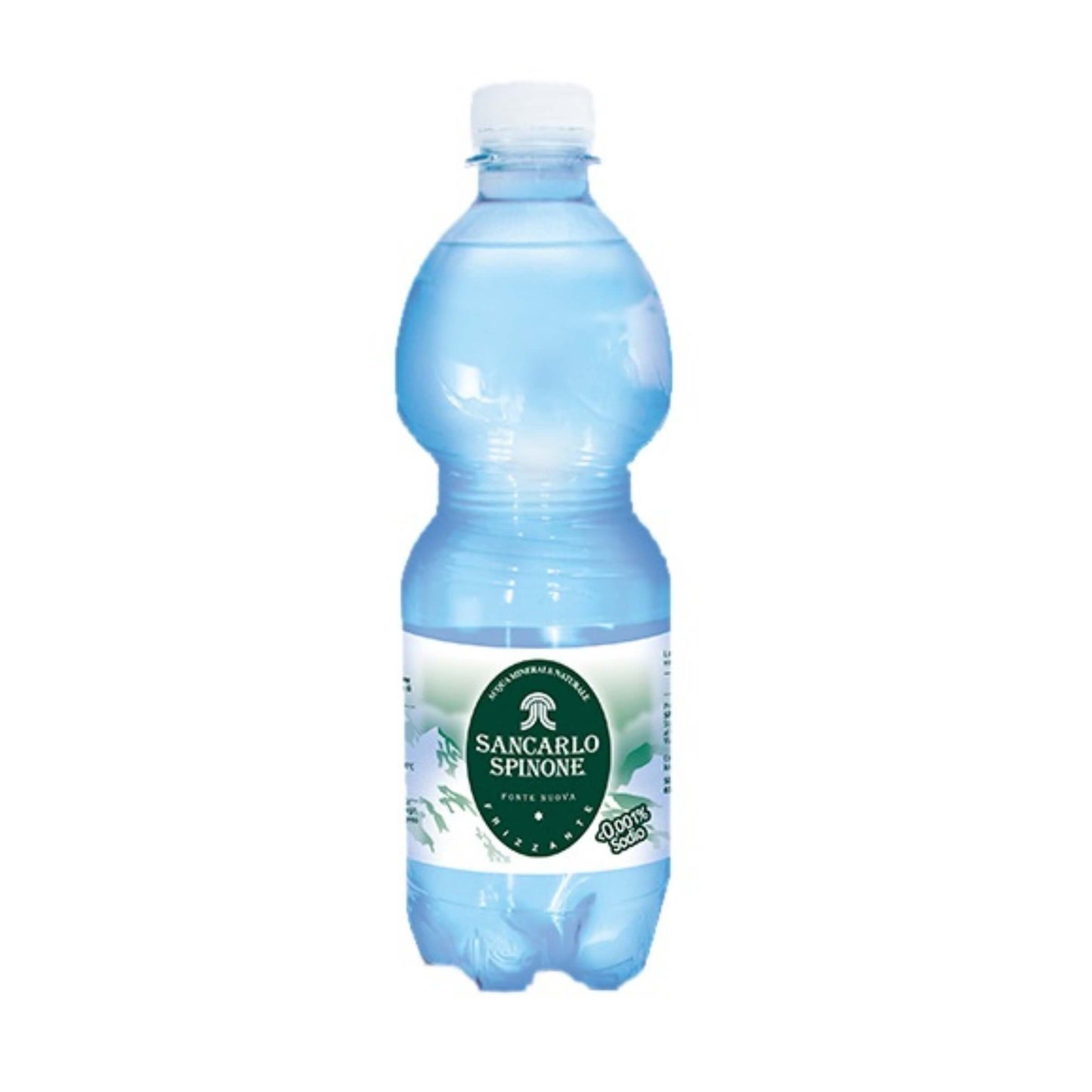 24 bottiglie PET acqua frizzante San Carlo Spinone da 50cl