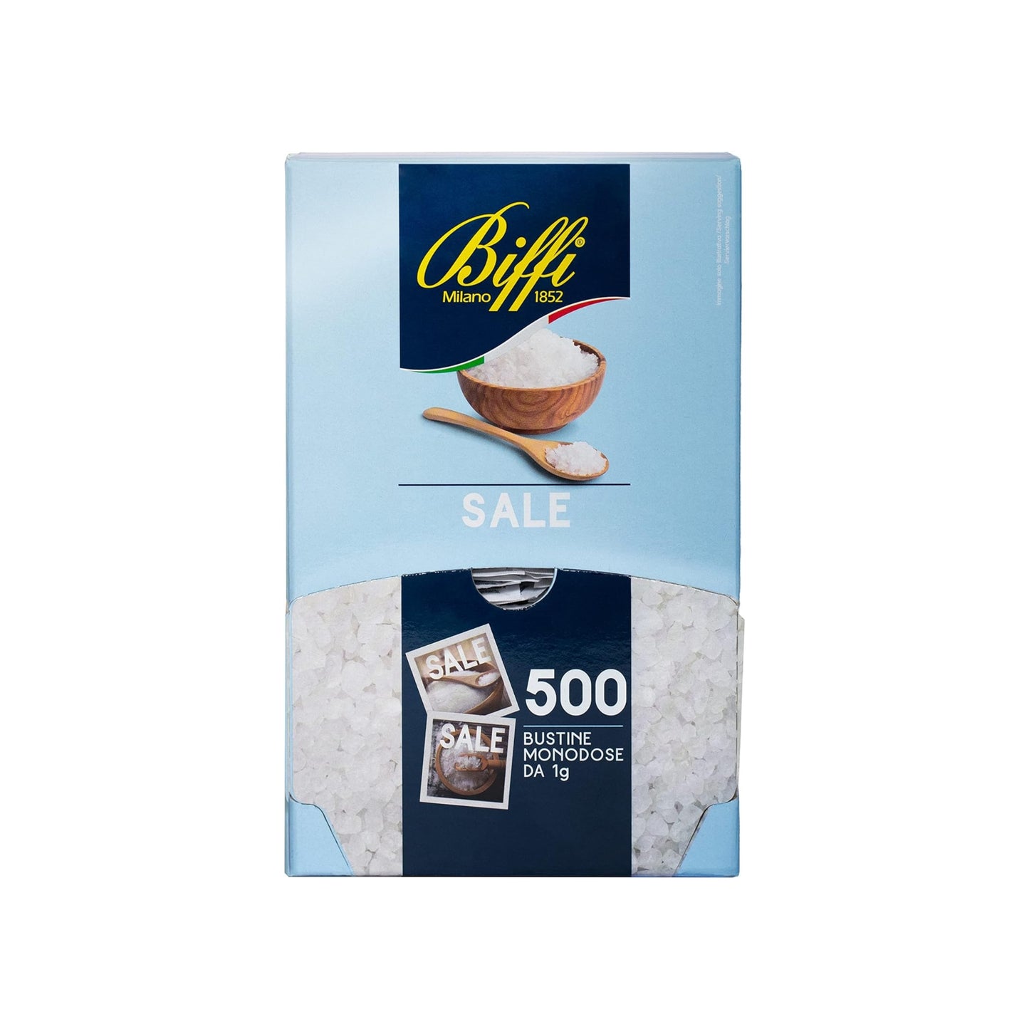 BIFFI SALE FINO IODATO IN BUSTINE MONODOSE DA 1 gr (500PZ)