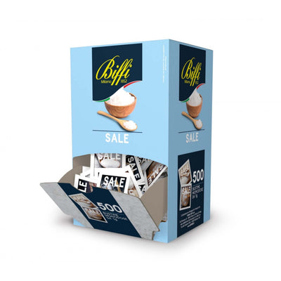 Biffi Sale Fino Iodato bustine monodose 1 g, confezione da 500 pezzi formato food service