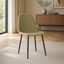 Powerlan Diana Sedia Imbottita in Tessuto Tweed con Gambe in Metallo