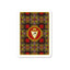 CARTE MODIANO BURRACO SCOZZESE ASTUCCIO IN SIMIL PELLE ROSSO 2 MAZZI