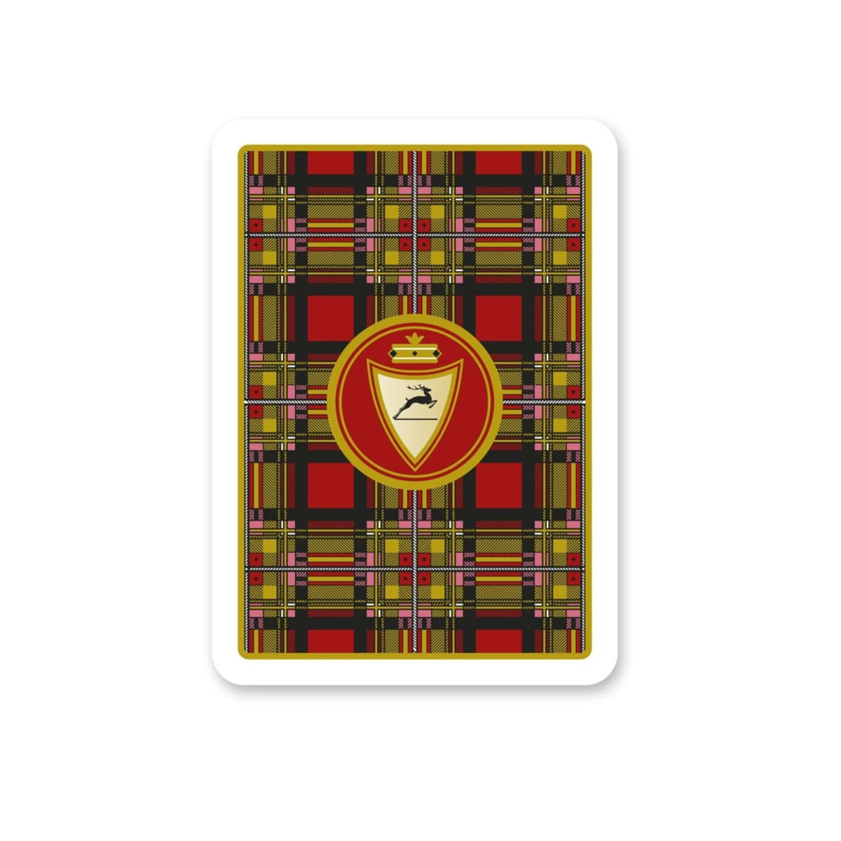 CARTE MODIANO BURRACO SCOZZESE ASTUCCIO IN SIMIL PELLE ROSSO 2 MAZZI
