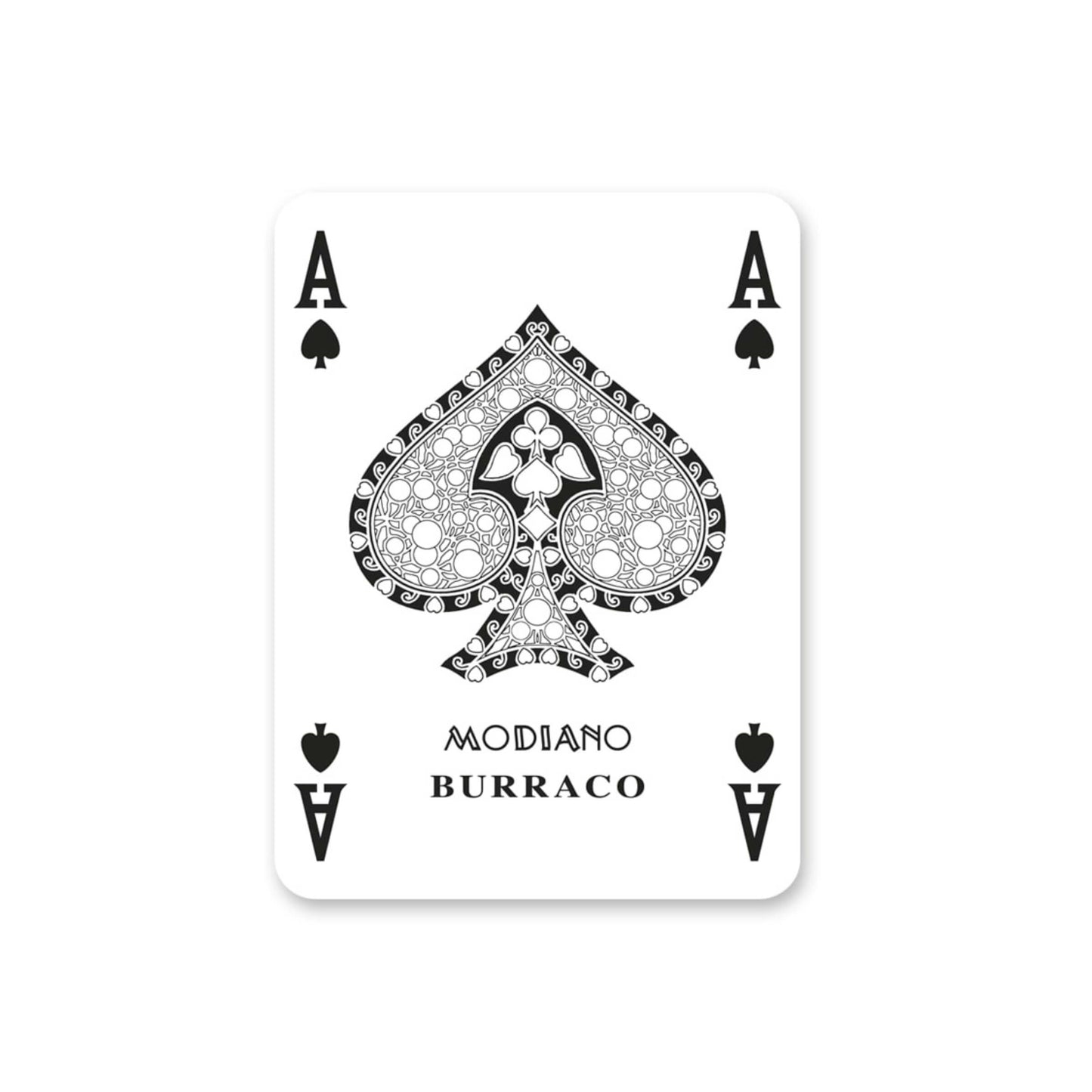 CARTE MODIANO ASTUCCIO IN SIMILPELLE BLU BURRACO 3 MAZZI