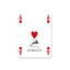 CARTE MODIANO ASTUCCIO IN SIMILPELLE BLU BURRACO 3 MAZZI