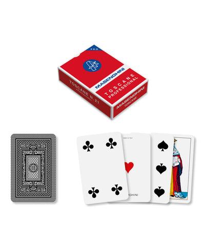 CARTE MASENGHINI TOSCANE PROFESSIONAL 100% PLASTICA
