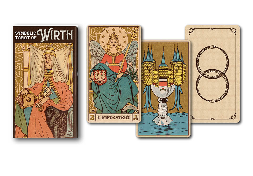 Tarocco Symbolic Tarot of Wirth mazzo Oswald Wirth Arcani scuola francese