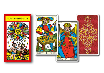 Tarocco Tarot of Marseille mazzo 78 carte simboli esoterici