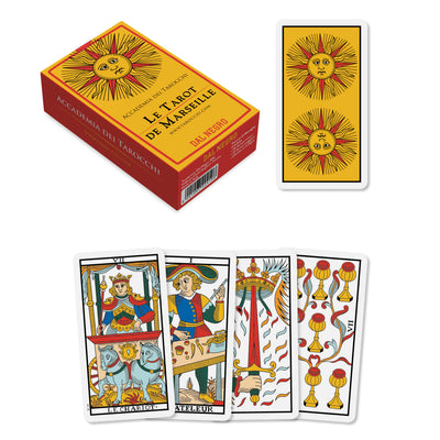 Tarot de Marseille Bozzelli mazzo 78 carte Arcani maggiori e minori struttura cifrata