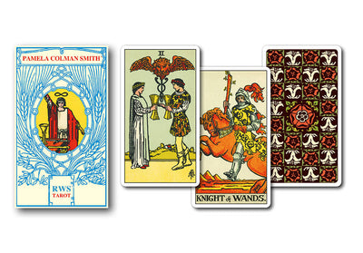 Tarocco RWS TWS Pamela Colman Smith mazzo 78 arcani primo tarocco moderno illustrato