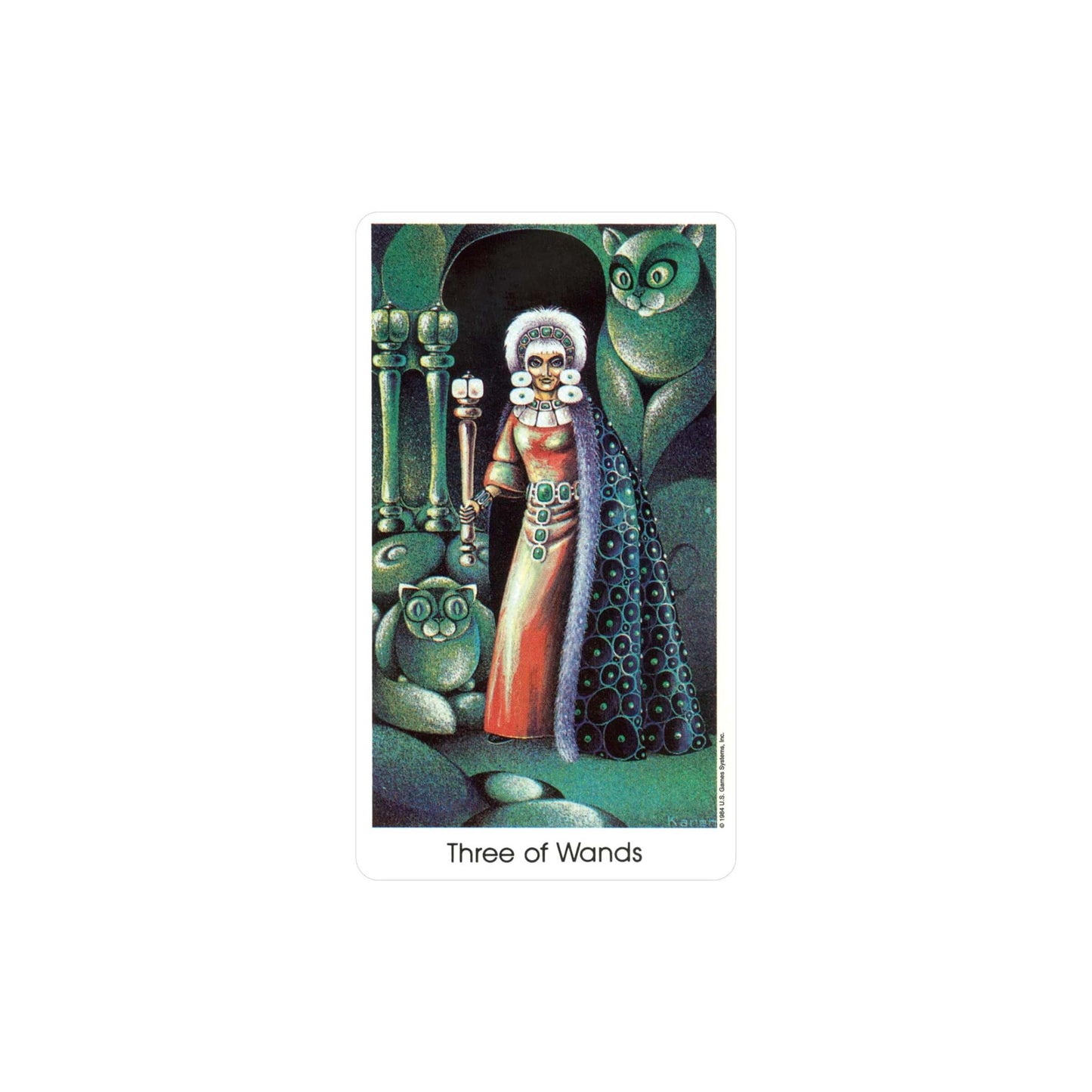 Tarot of the Cat People mazzo tarocchi illustrazioni feline Regioni Esterne