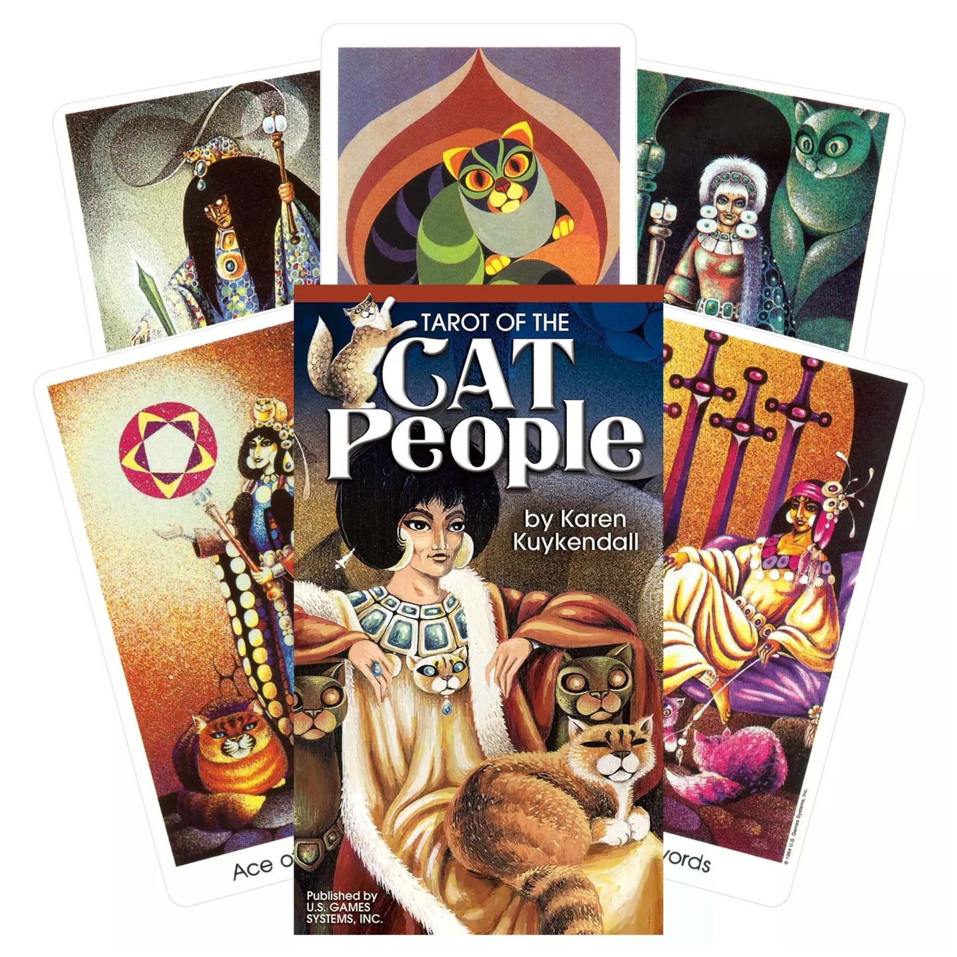Tarot of the Cat People mazzo tarocchi illustrazioni feline Regioni Esterne