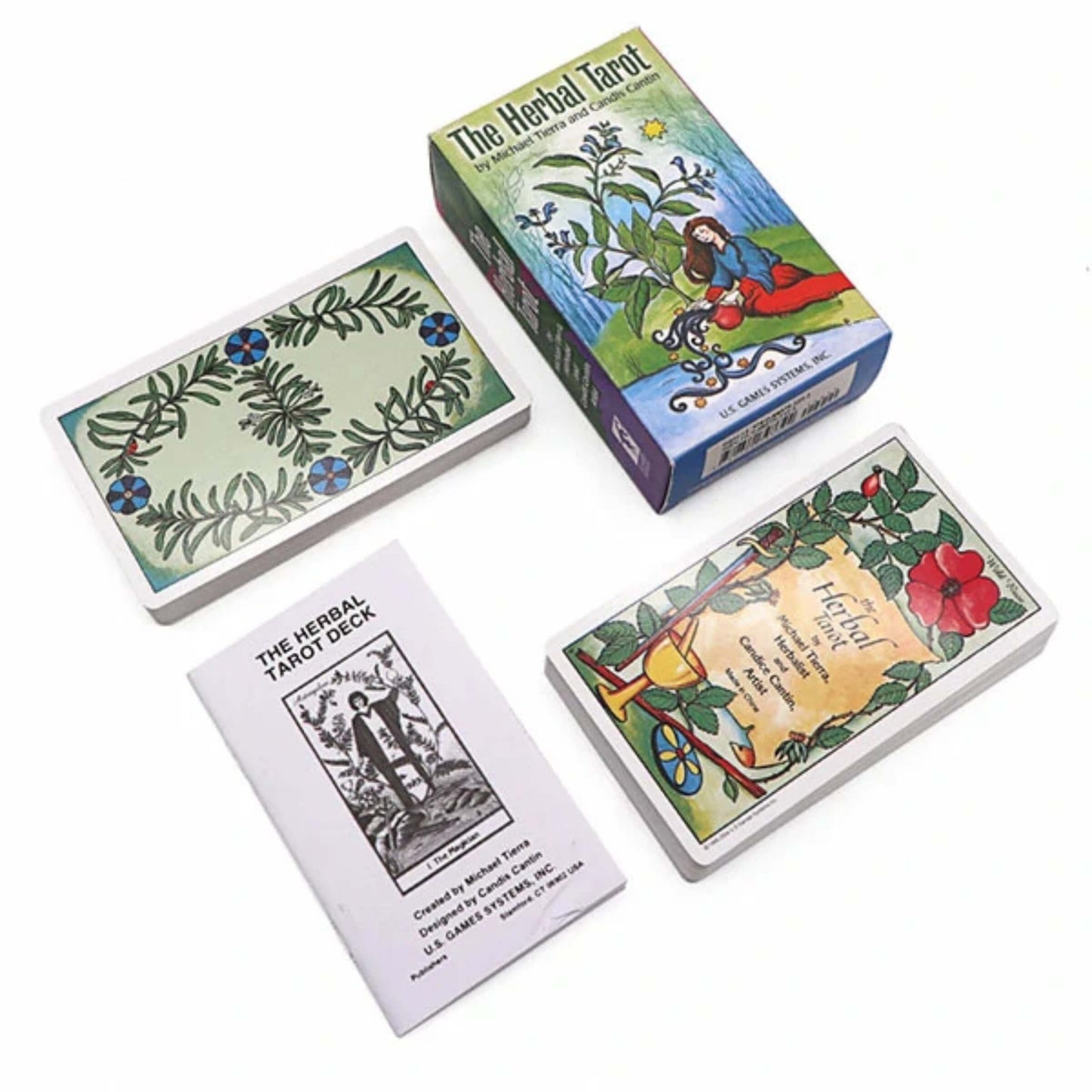 THE HERBAL TAROT BY MICHAEL TIERRA AND CANDIS CANTIN