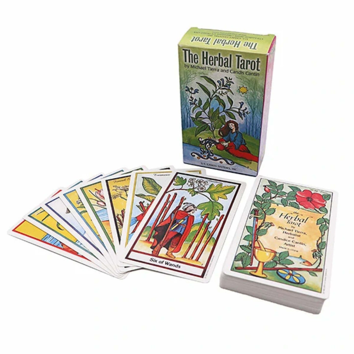 THE HERBAL TAROT BY MICHAEL TIERRA AND CANDIS CANTIN