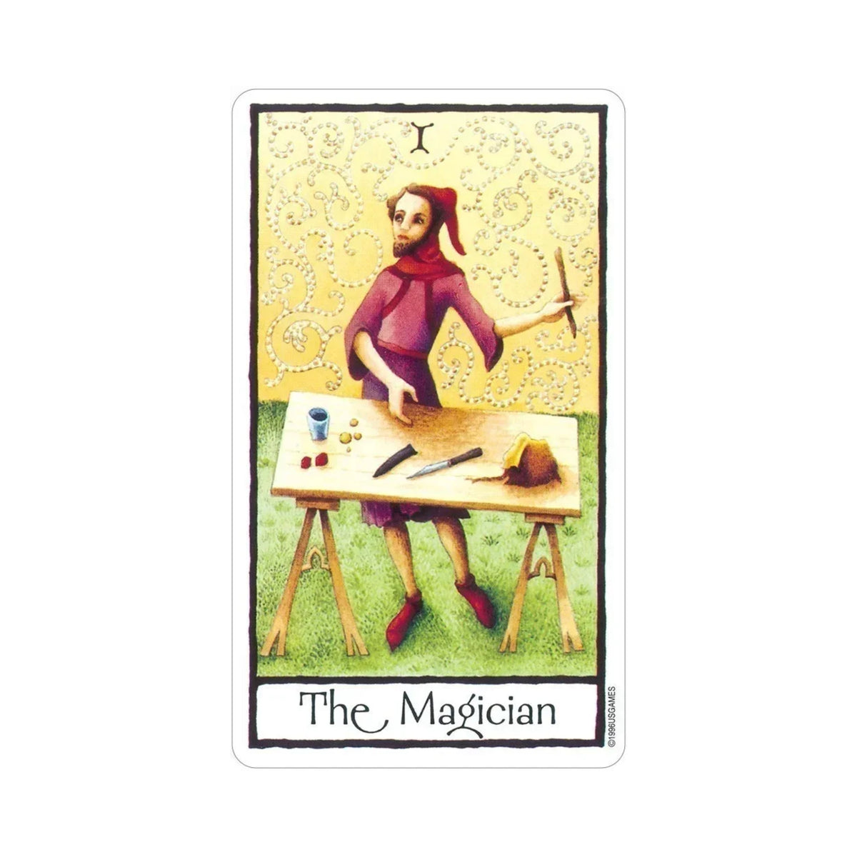 OLD ENGLISH TAROT BY MEGGIE KNEEN