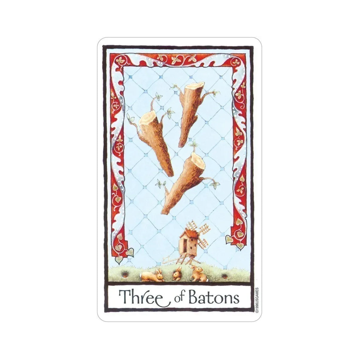 OLD ENGLISH TAROT BY MEGGIE KNEEN