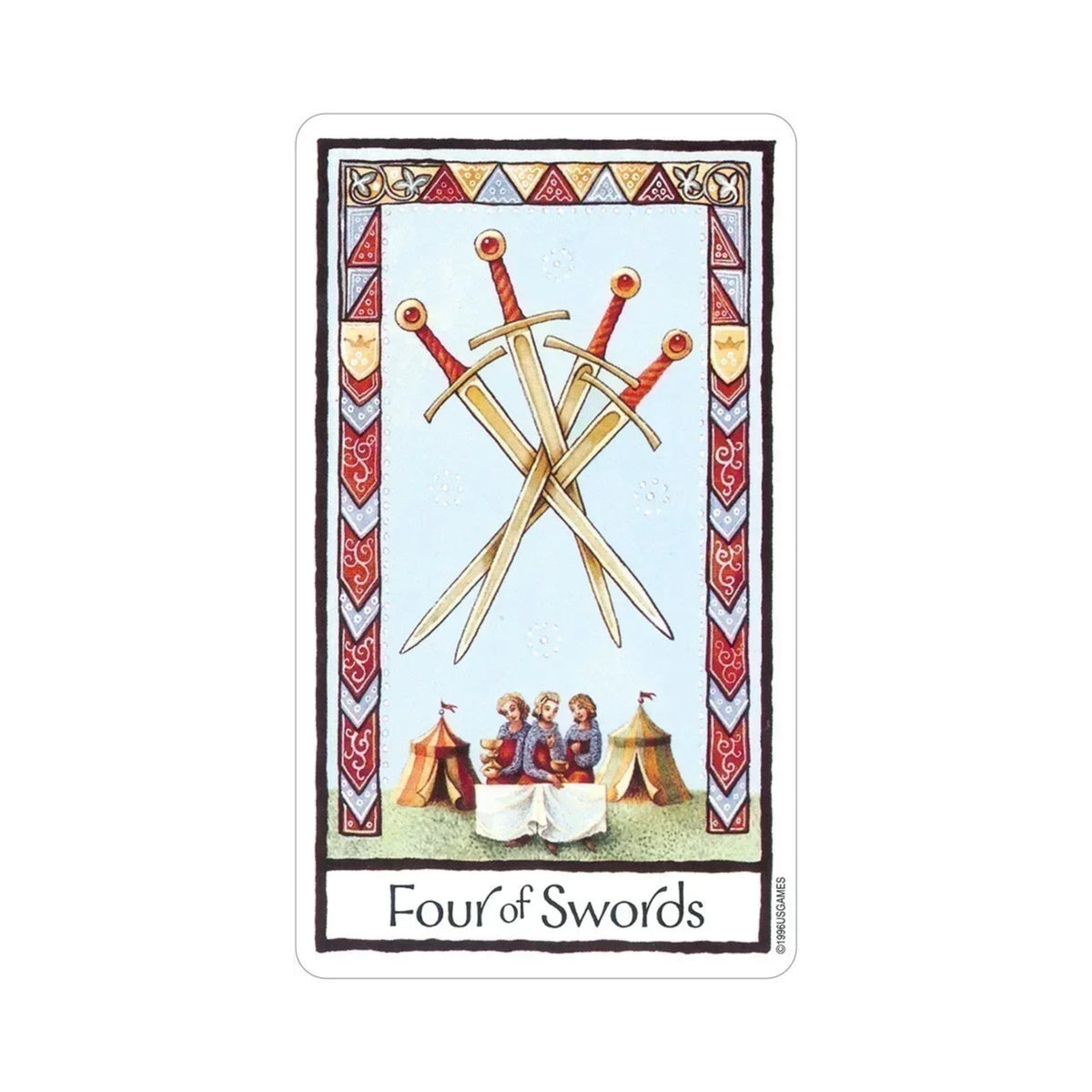 OLD ENGLISH TAROT BY MEGGIE KNEEN