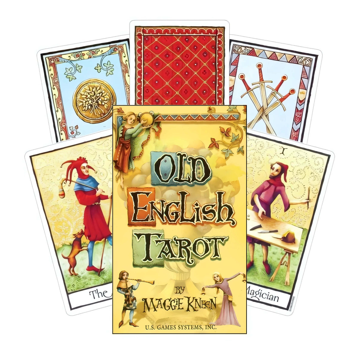 OLD ENGLISH TAROT BY MEGGIE KNEEN