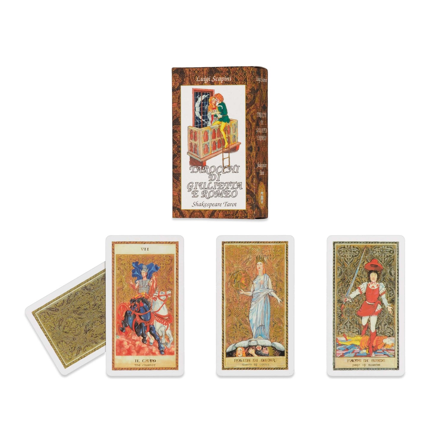 Dal Negro Tarocchi di Giulietta e Romeo Shakespeare Tarot Luigi Scapini 78 Carte con Libretto
