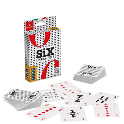 Gioco di carte Dal Negro Six on the Table per tutta la famiglia