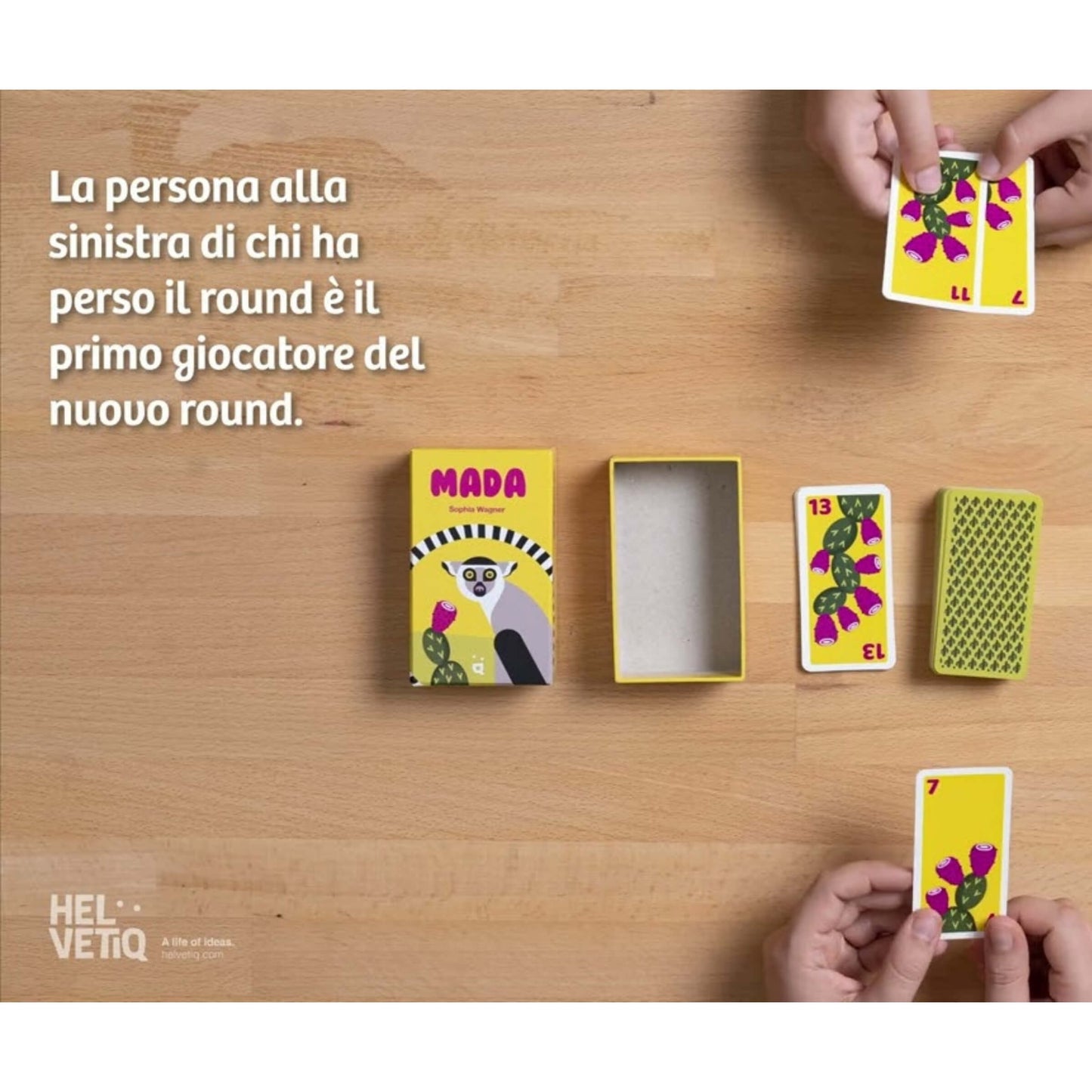 GIOCO DI CARTE HELVETIQ MADA