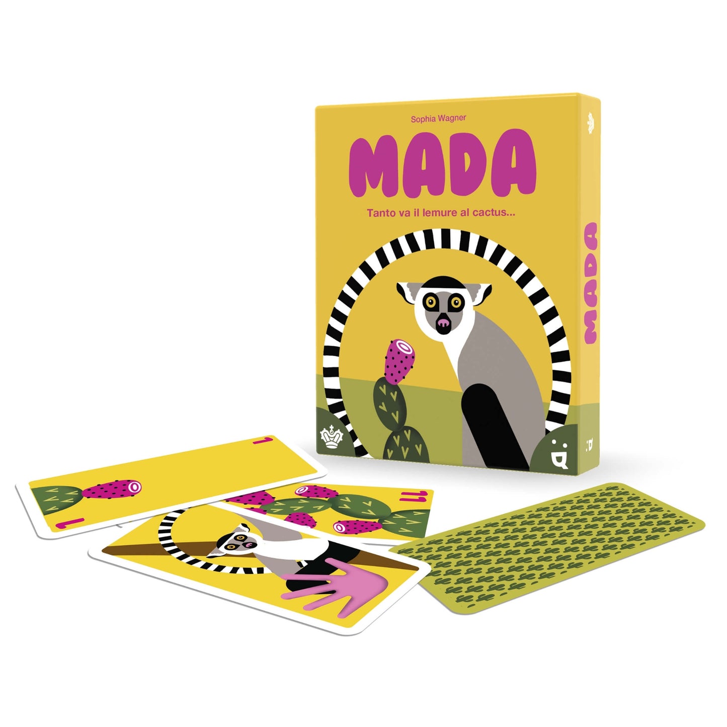 Helvetiq Mada gioco di carte lemuri fichi d'india rischio bluff