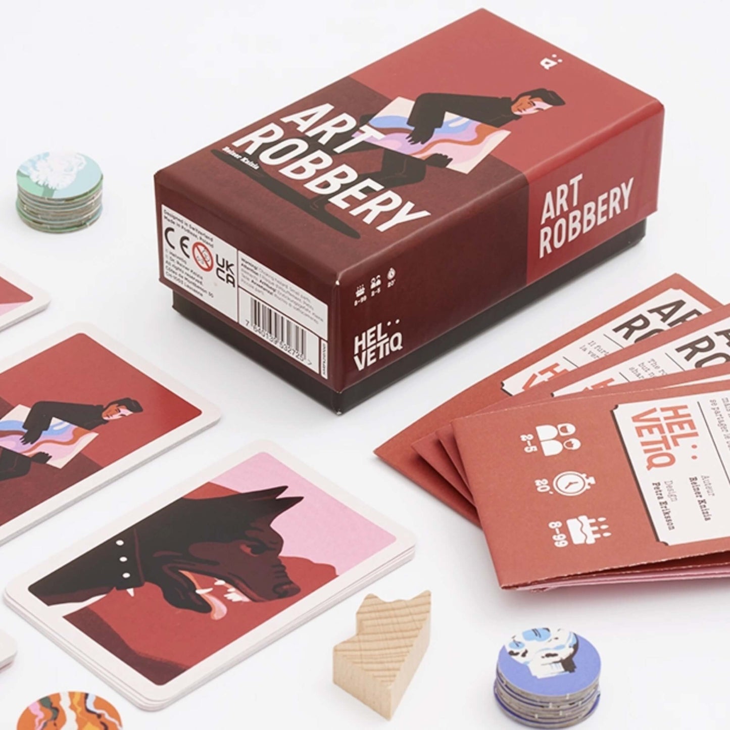 GIOCO DI CARTE HELVETIQ ART ROBBERY