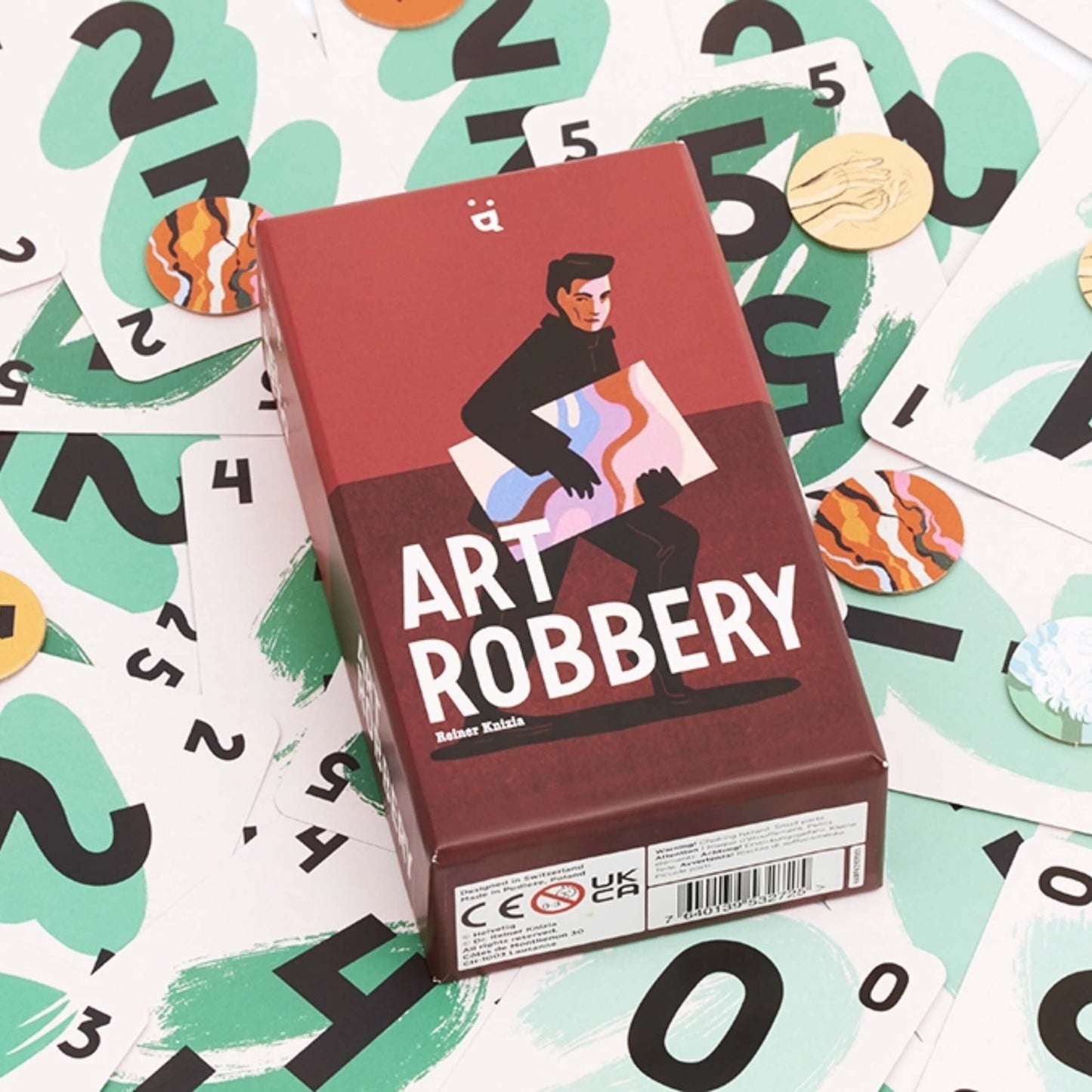GIOCO DI CARTE HELVETIQ ART ROBBERY