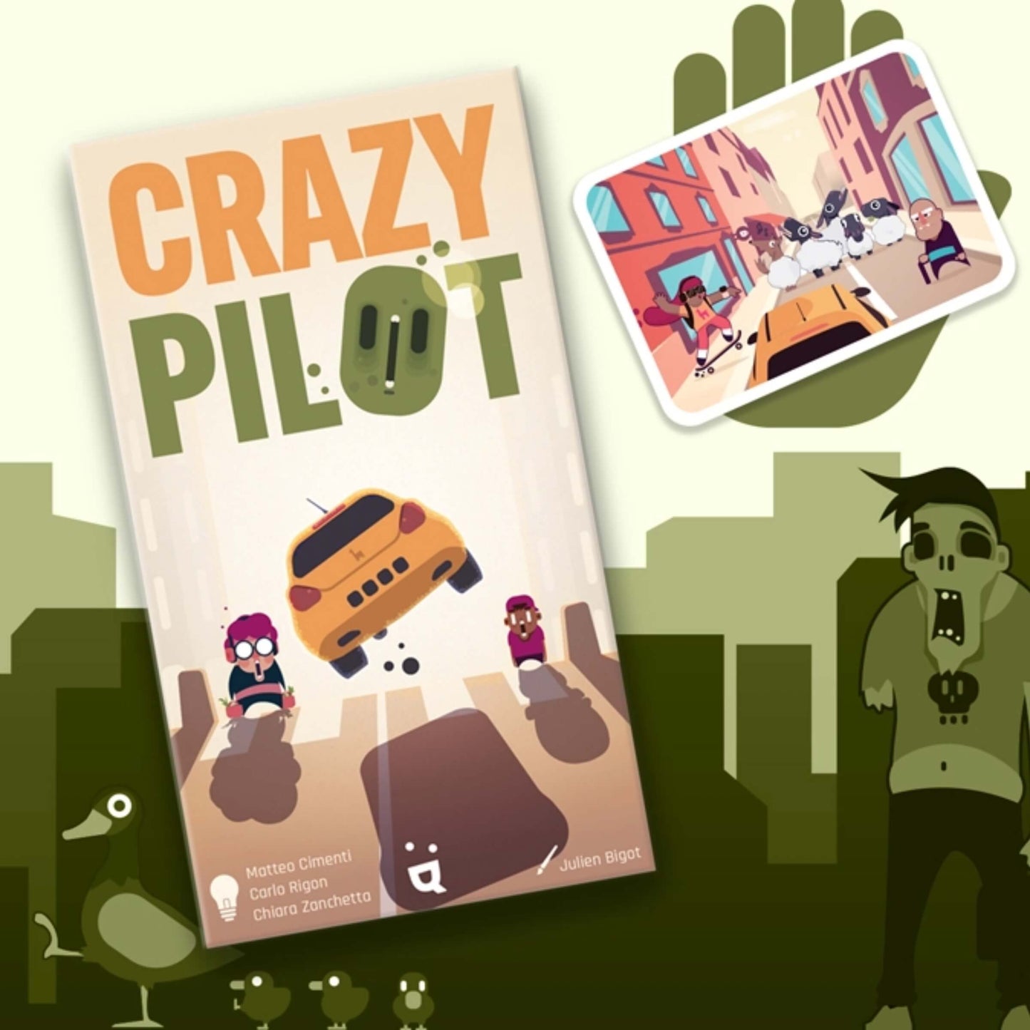 GIOCO DI CARTE HELVETIQ CRAZY PILOT