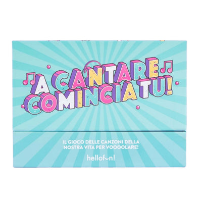 GIOCO DI CARTE HELLOFUN A CANTARE COMINCIA TU