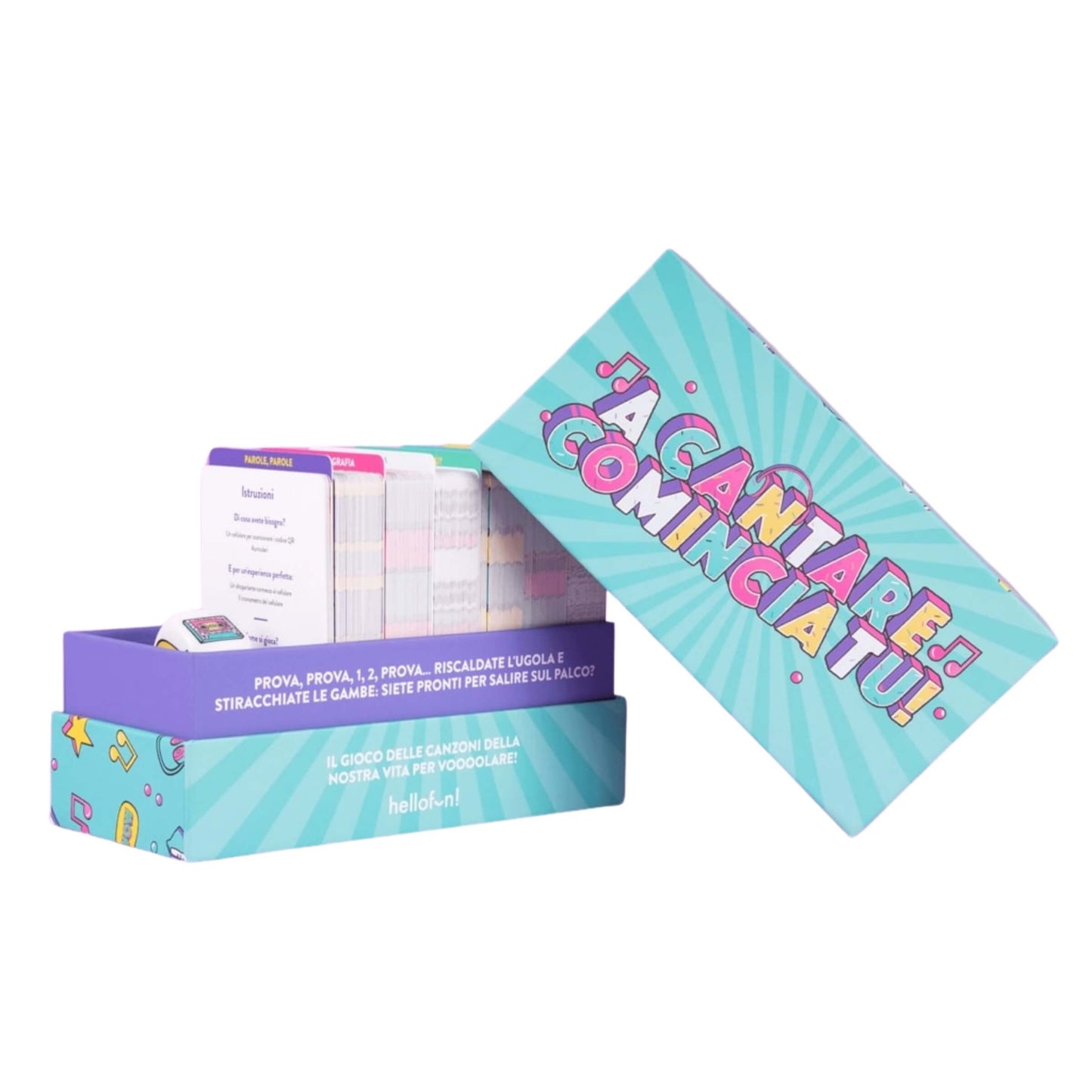 GIOCO DI CARTE HELLOFUN A CANTARE COMINCIA TU